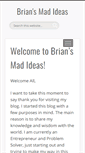 Mobile Screenshot of briansmadideas.com